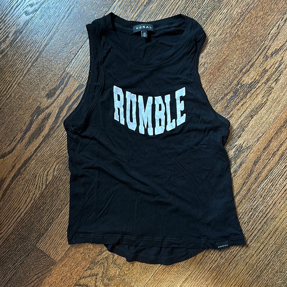 Koral x Rumble Tank - size XS